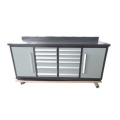 Armoire de garage de 12 tiroirs de qualité supérieure en métal avec 2 portes